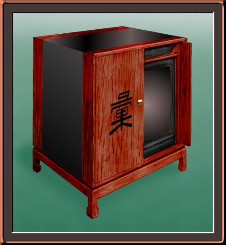Oriental Style TV Cabinet